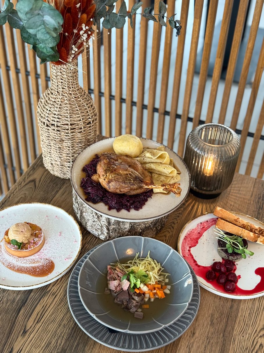 Servírované svatební menu